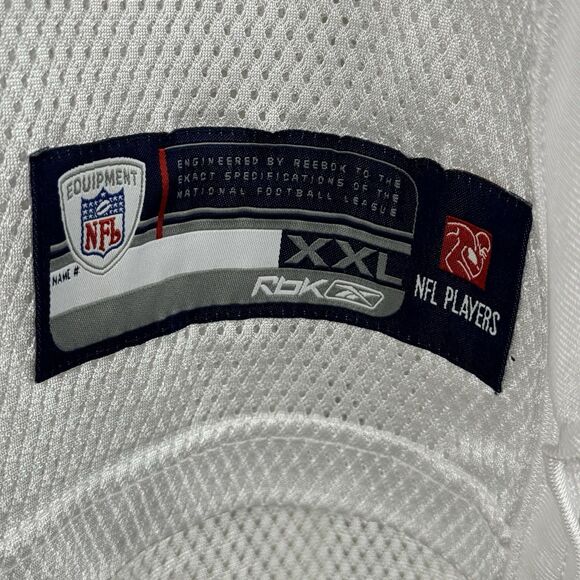 VINTAGE Reebok Green Bay Packers Jersey Mens XXL 2XL White Brett Favre Football - Picture 5 of 8